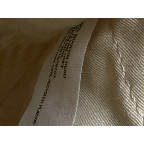 Wooden Beaded Handbag Made In India Lined 9x12 Boho Neutral Colorblock A New Day - Picture 9 of 9